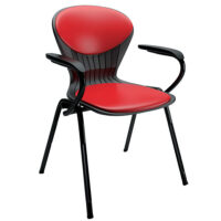 صندلی اداری مدل B101 قرمز