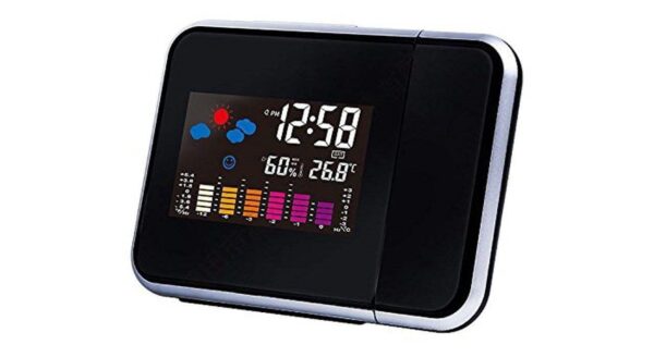 ساعت پروژکتوری رومیزی مدل DS-8190 قرمز